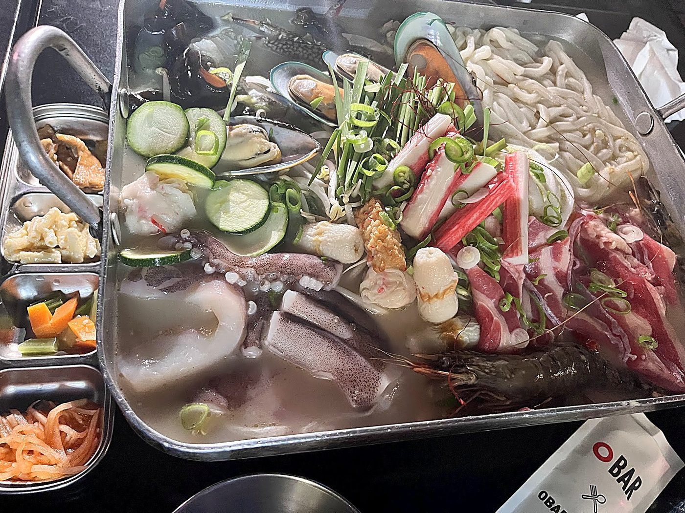 Giant Seafood & Beef Hotpot